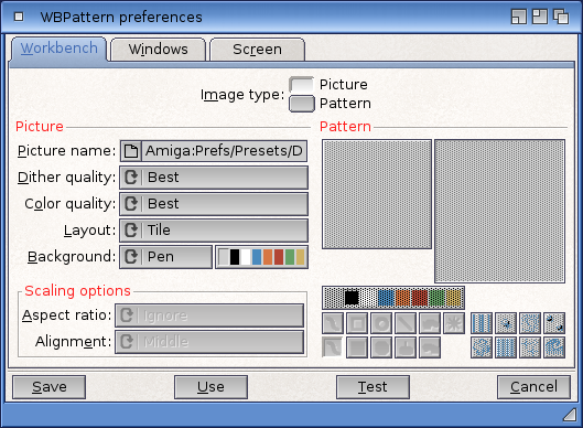 Workbench 2.0 Preferences